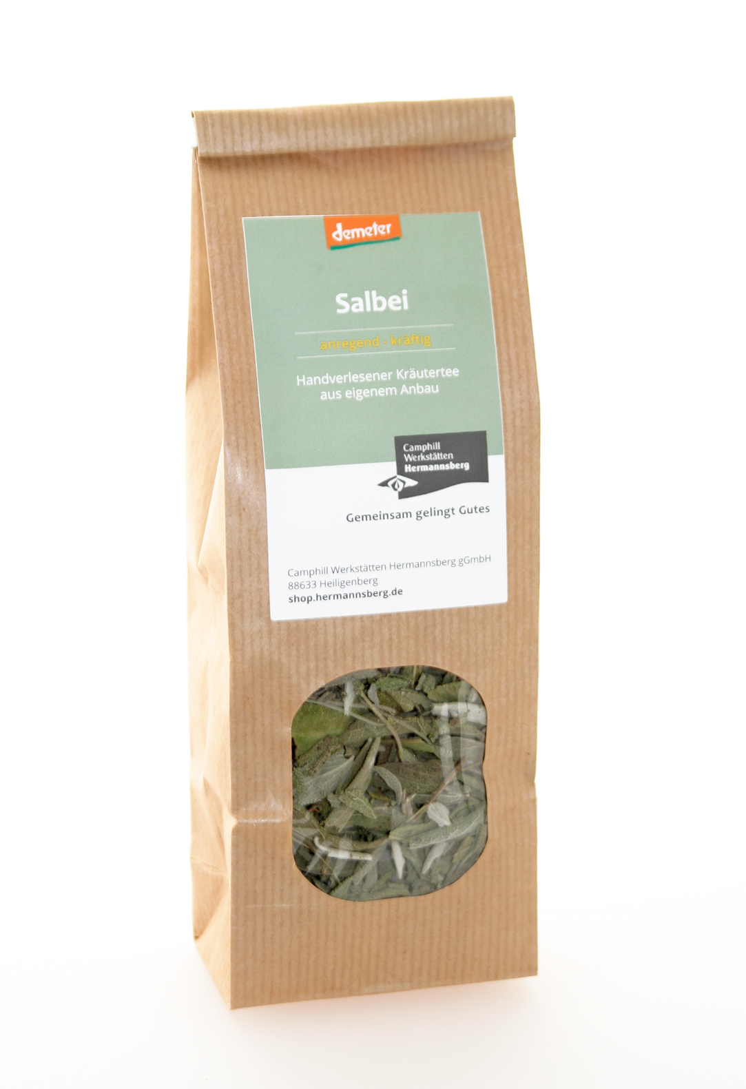 Salbei-Demeter Tüte Demeter Salbeitee