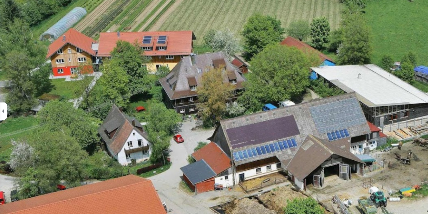 Landwirtschaft Hermannsberg Lichthof Die Landwirtschaft am Lichthof aus der Vogelperspektive
