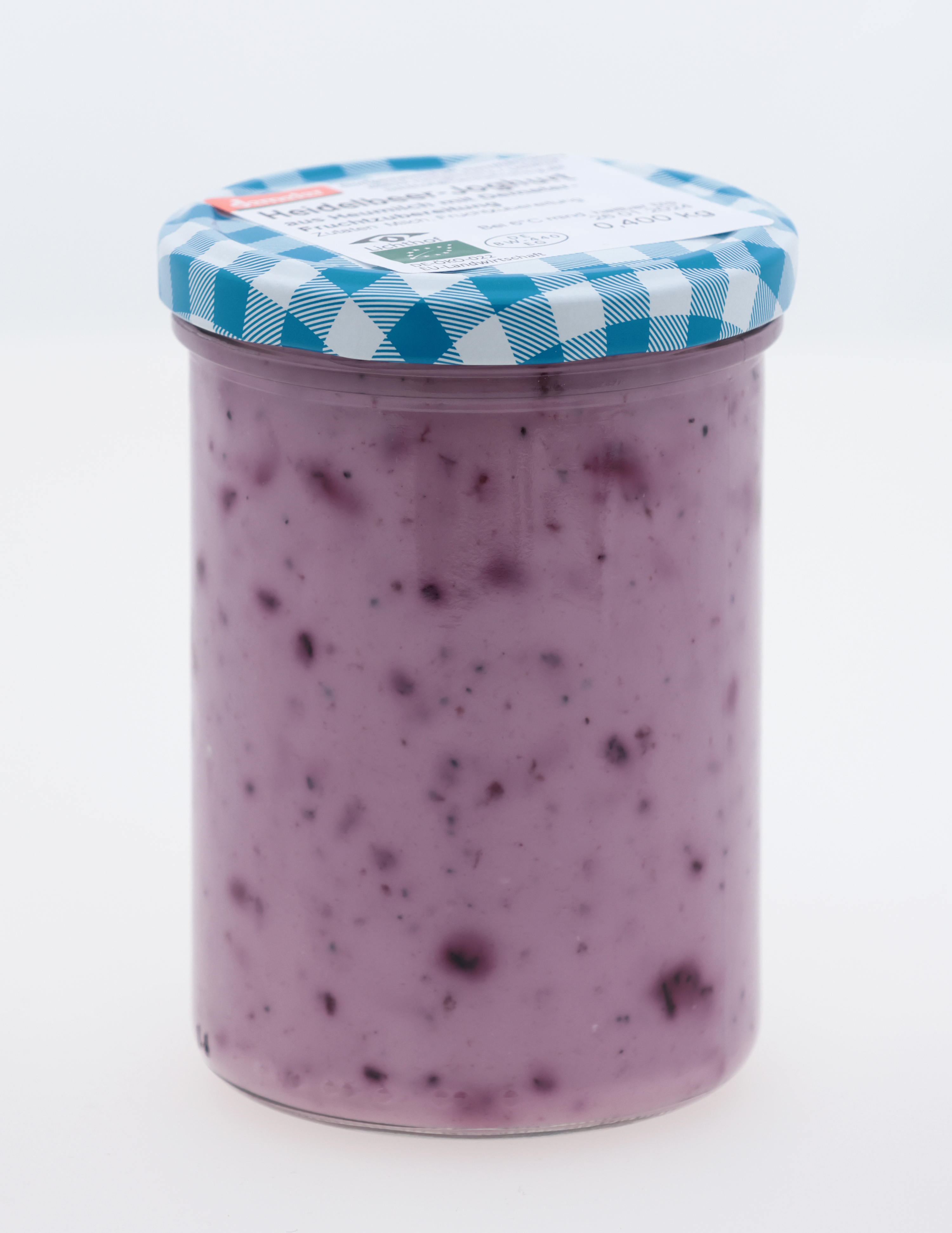 Demeter Heidelbeerjoghurt im Glas
