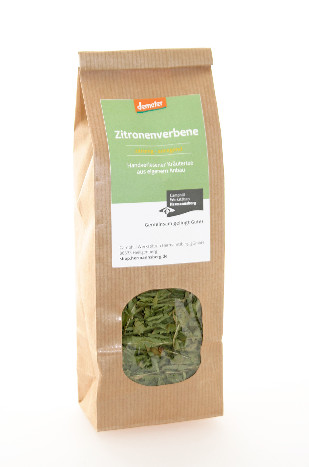 Tüte Demeter Zitronenverbene