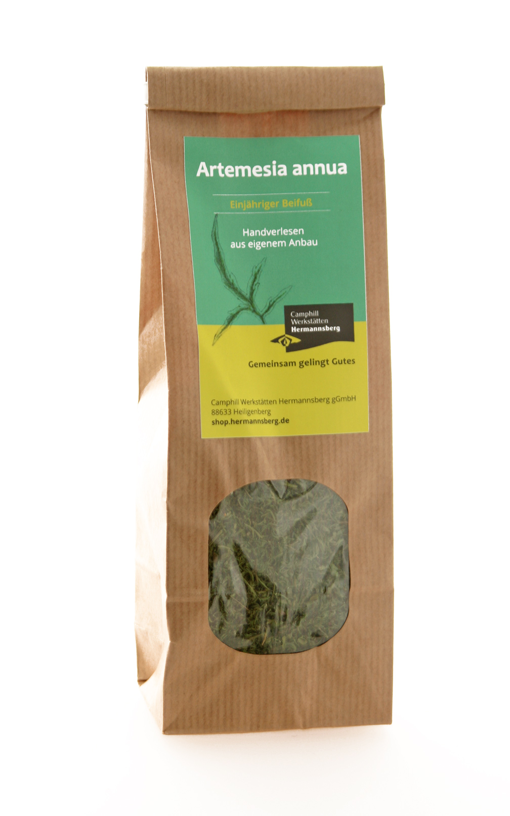 Eine Verpackung mit Einjährigem Beifuß - Artimesia Annua