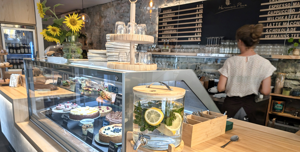 Verkaufstheke Café