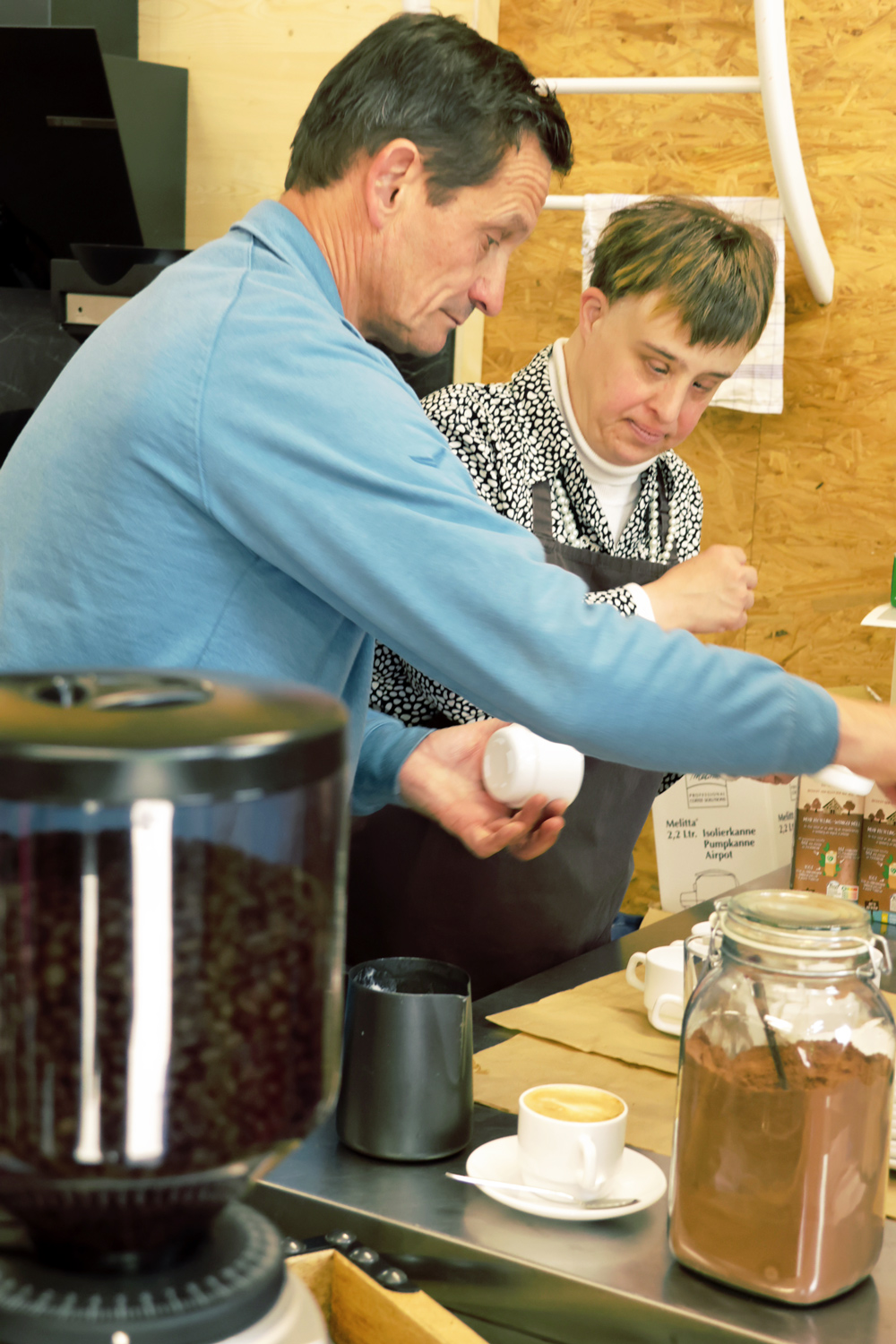 Mitarbeiter des Cafés Mitarbeiter des Cafés
