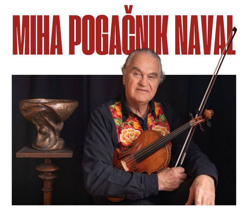 Unterhaltsames Konzert mit Miha Pogačnik am 29. November um 20 Uhr im Kuhstall am Lichthof