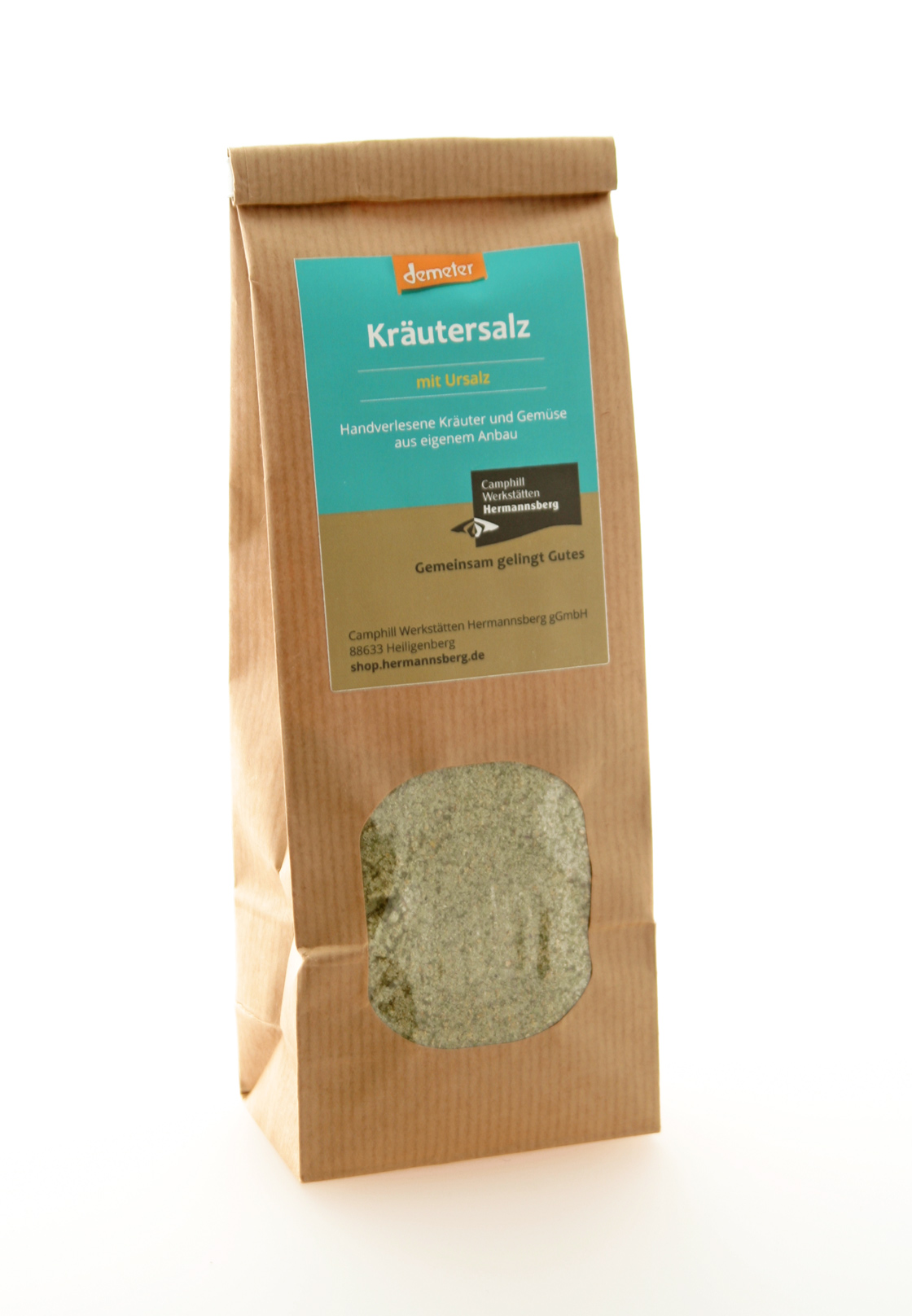 Kräutersalz Demeter Nachfüllpackung 400 g